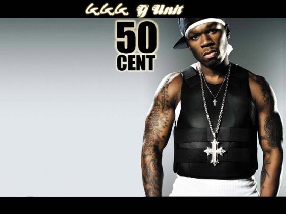 black and white 50 cent